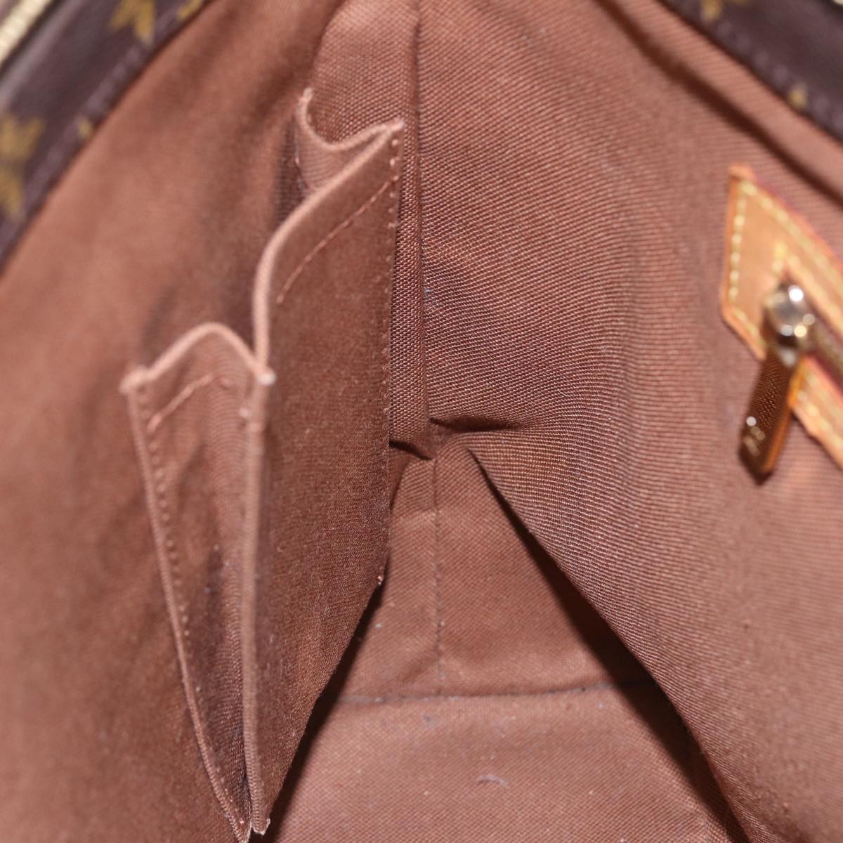 LOUIS VUITTON Monogram Cabas Piano Tote Bag M51148 LV 89090