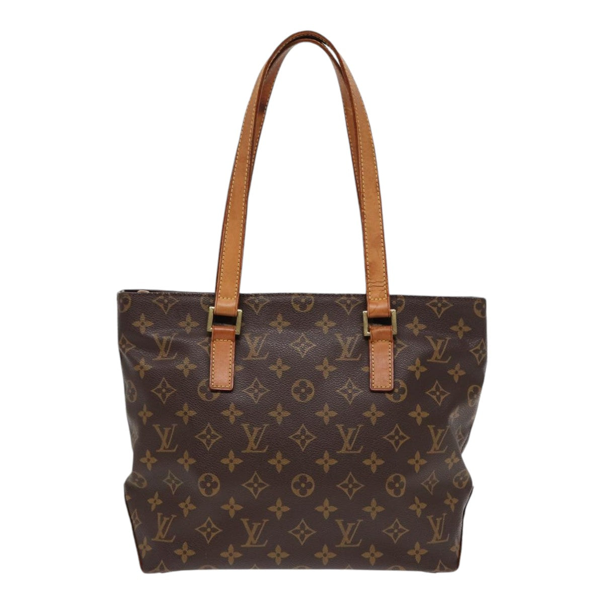 LOUIS VUITTON Monogram Cabas Piano Tote Bag M51148 LV 89090