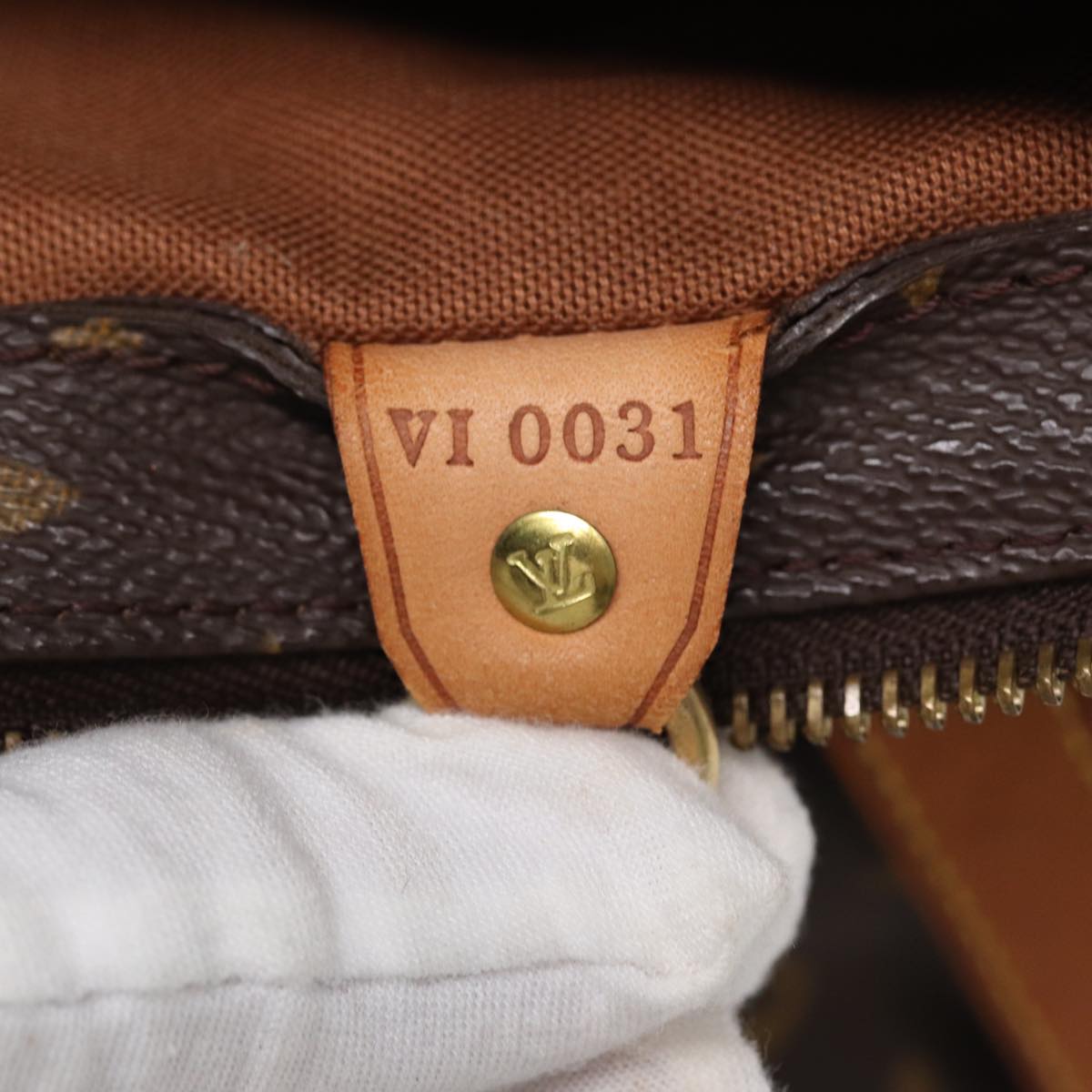 LOUIS VUITTON Monogram Cabas Piano Tote Bag M51148 LV 89090