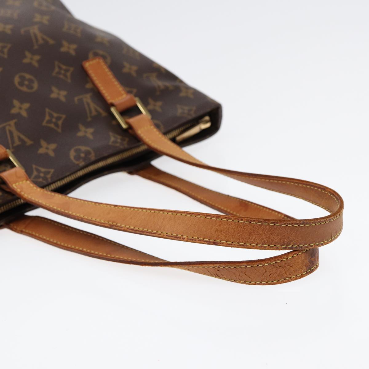 LOUIS VUITTON Monogram Cabas Piano Tote Bag M51148 LV 89090