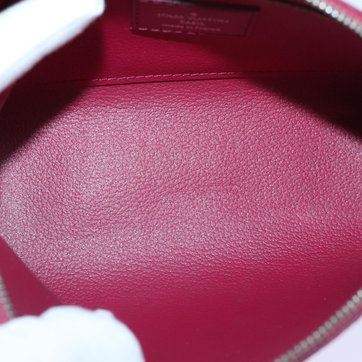 LOUIS VUITTON Epi Pochette Cosmetic PM Pouch Fuchsia M40641 LV 89091