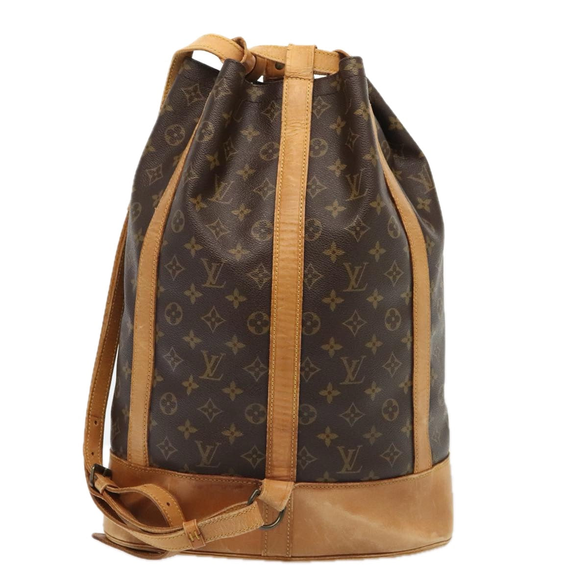 LOUIS VUITTON Monogram Randonnee GM Shoulder Bag M42244 LV 89093