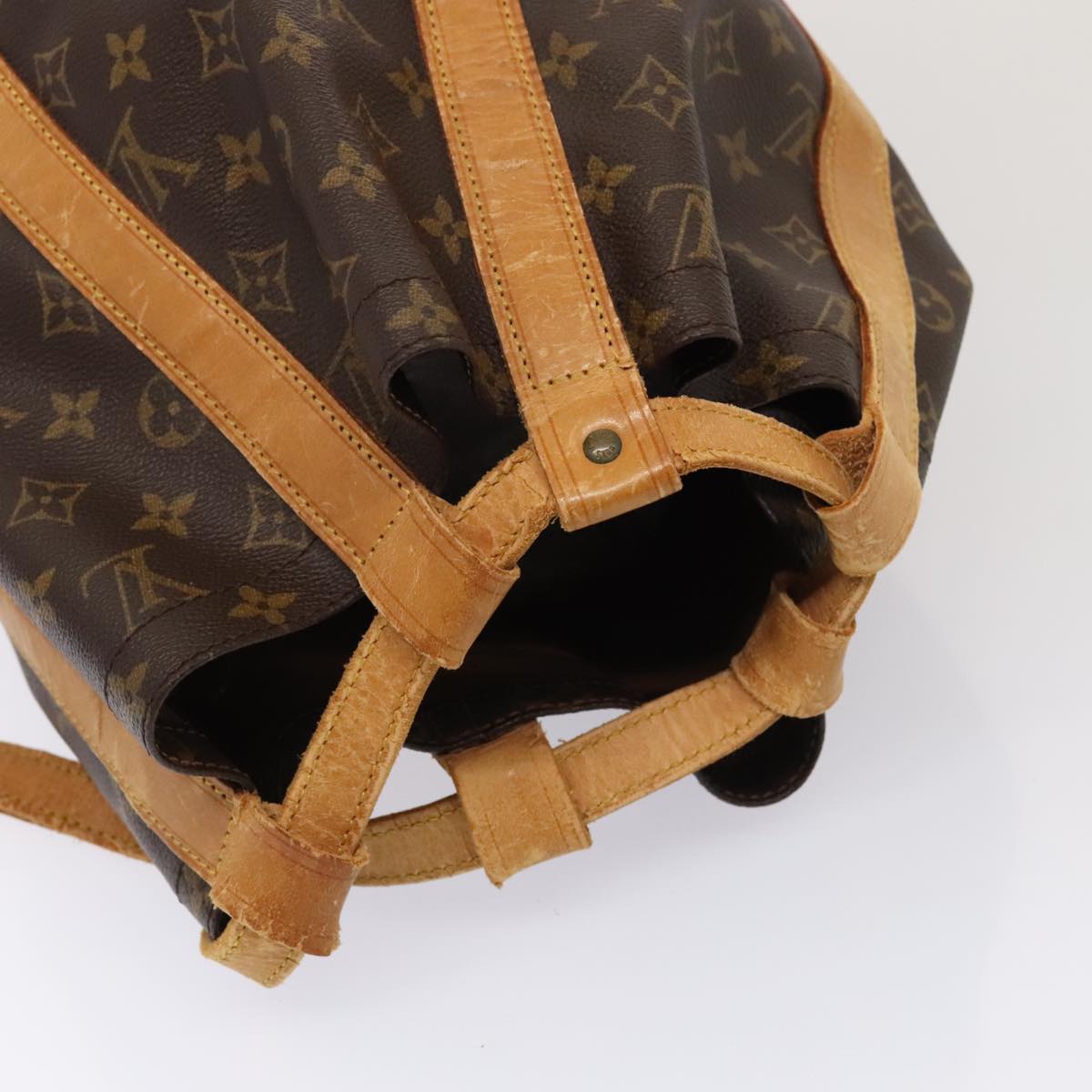 LOUIS VUITTON Monogram Randonnee GM Shoulder Bag M42244 LV 89093