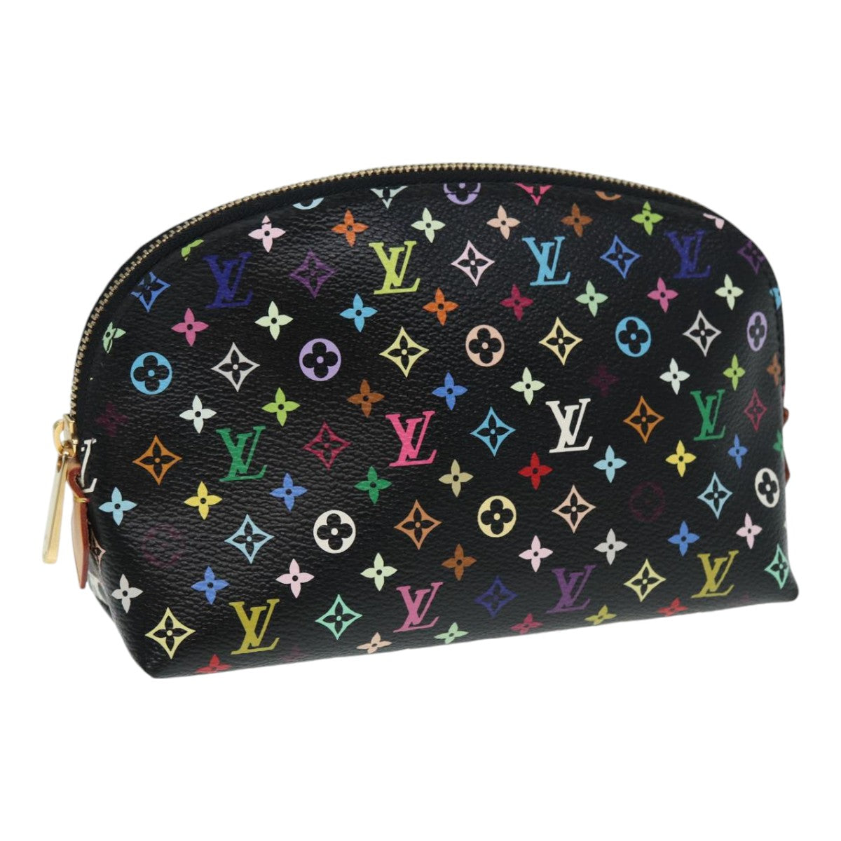 LOUIS VUITTON Monogram Multicolor Pochette Cosmetic Pouch M47355 LV 89104
