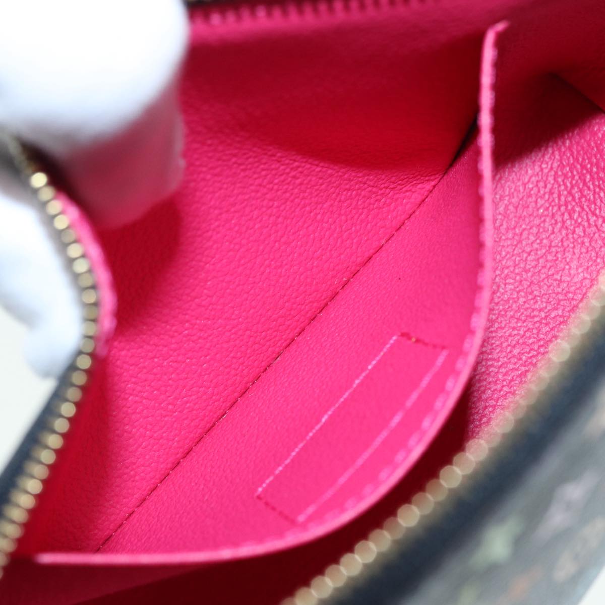 LOUIS VUITTON Monogram Multicolor Pochette Cosmetic Pouch M47355 LV 89104