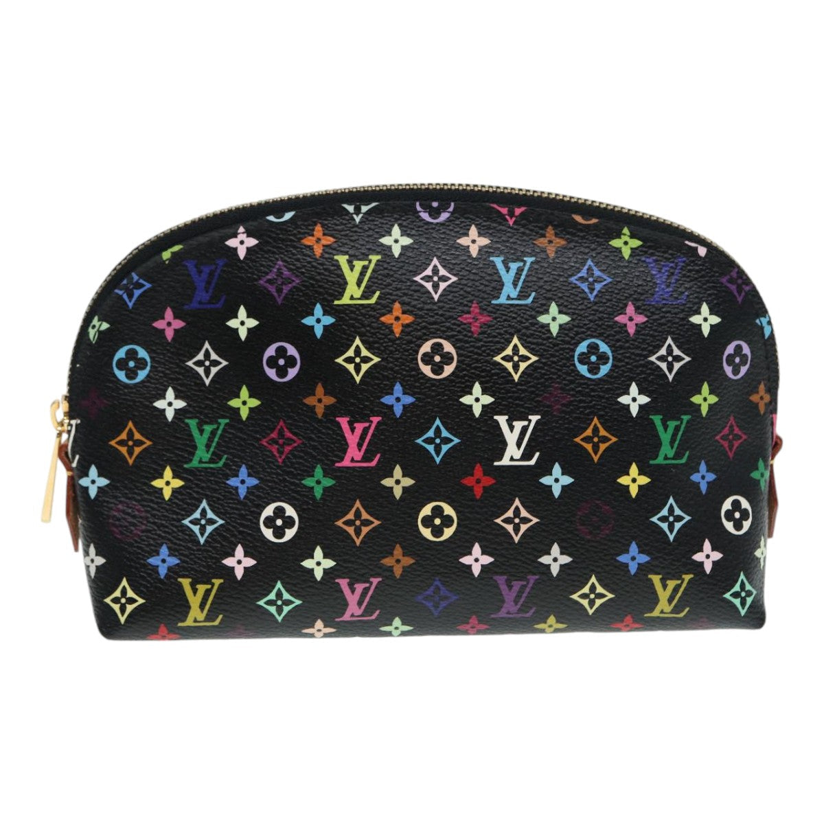 LOUIS VUITTON Monogram Multicolor Pochette Cosmetic Pouch M47355 LV 89104