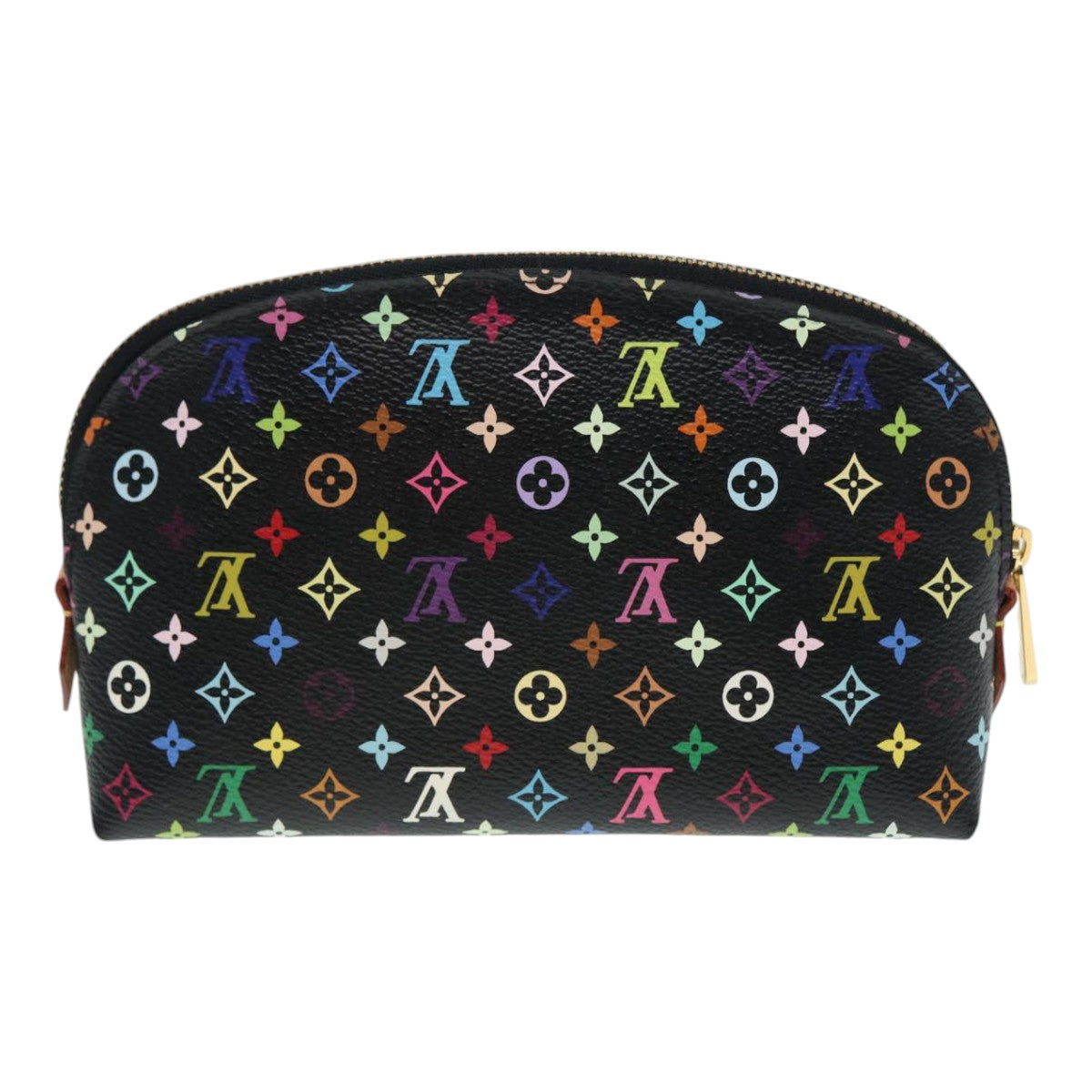 LOUIS VUITTON Monogram Multicolor Pochette Cosmetic Pouch M47355 LV 89104