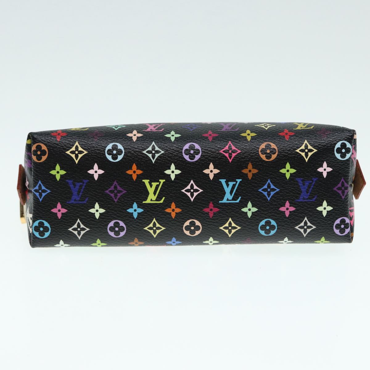 LOUIS VUITTON Monogram Multicolor Pochette Cosmetic Pouch M47355 LV 89104