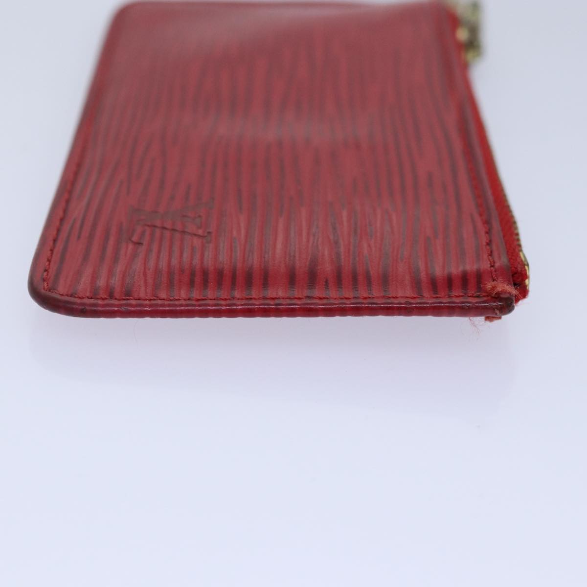 LOUIS VUITTON Epi Pochette Cles Coin Purse Red M63807 LV 89105