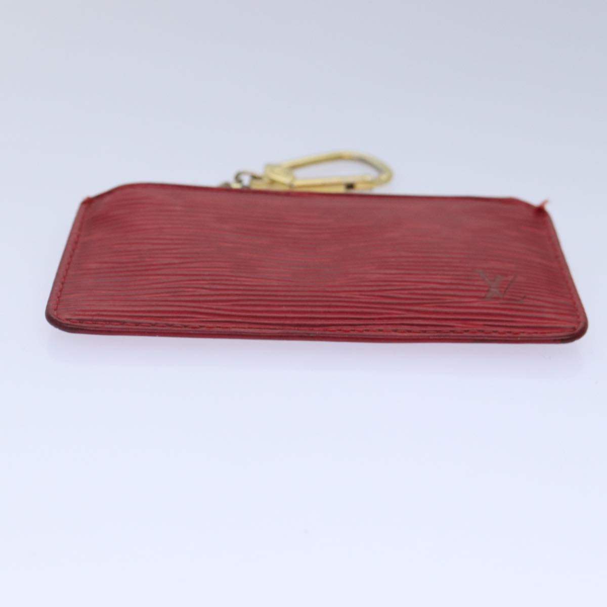 LOUIS VUITTON Epi Pochette Cles Coin Purse Red M63807 LV 89105