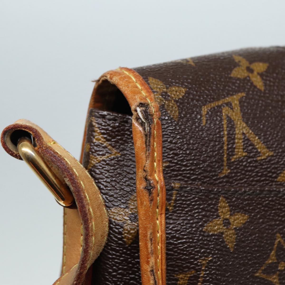 LOUIS VUITTON Monogram Menilmontant PM Shoulder Bag M40474 LV 89108