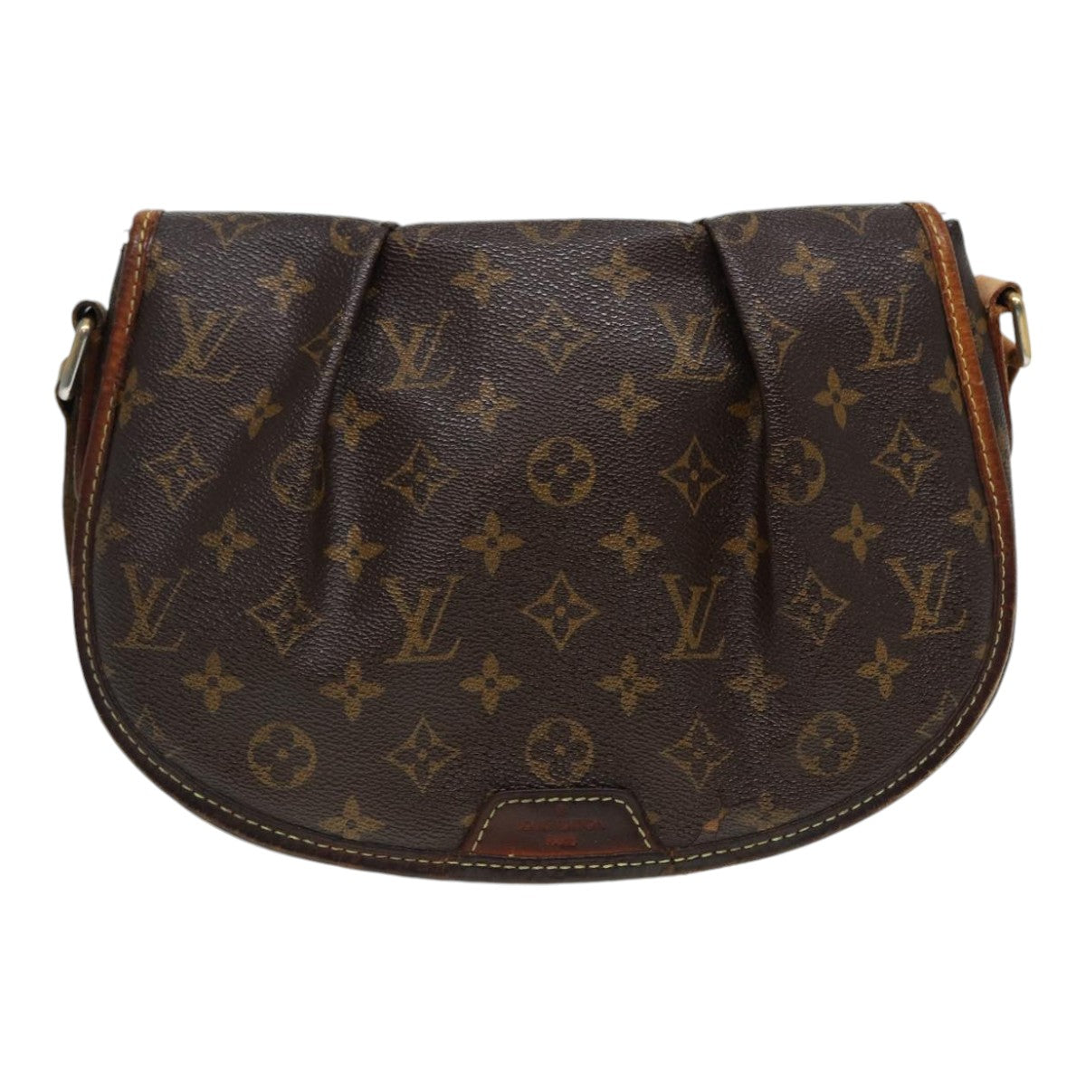 LOUIS VUITTON Monogram Menilmontant PM Shoulder Bag M40474 LV 89108