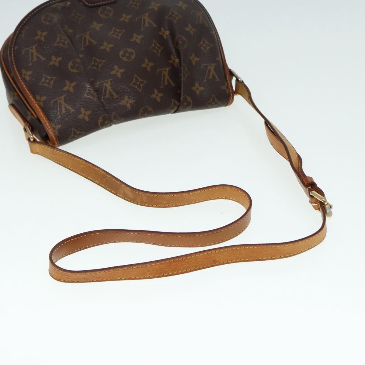 LOUIS VUITTON Monogram Menilmontant PM Shoulder Bag M40474 LV 89108