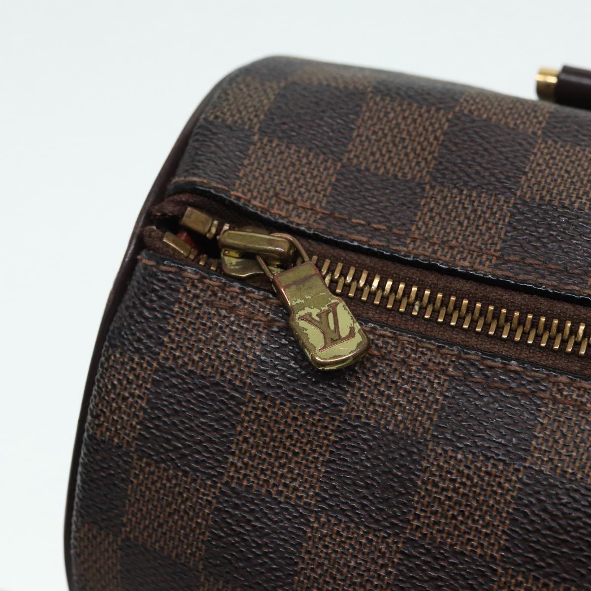 LOUIS VUITTON Damier Ebene Papillon 30 Hand Bag N51303 LV 89109