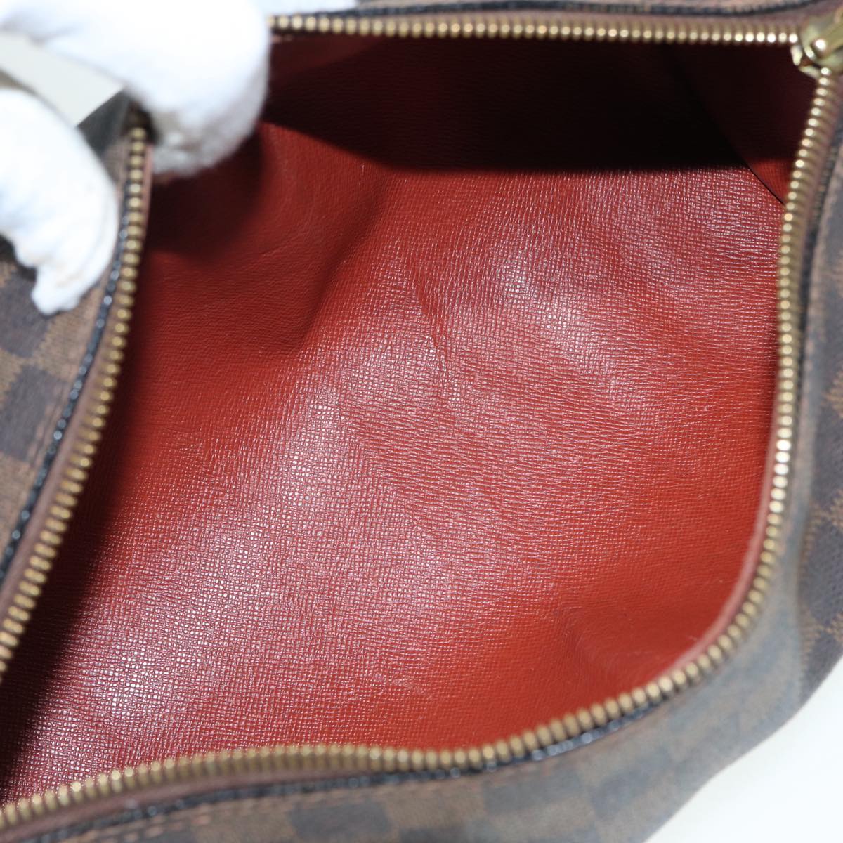 LOUIS VUITTON Damier Ebene Papillon 30 Hand Bag N51303 LV 89109