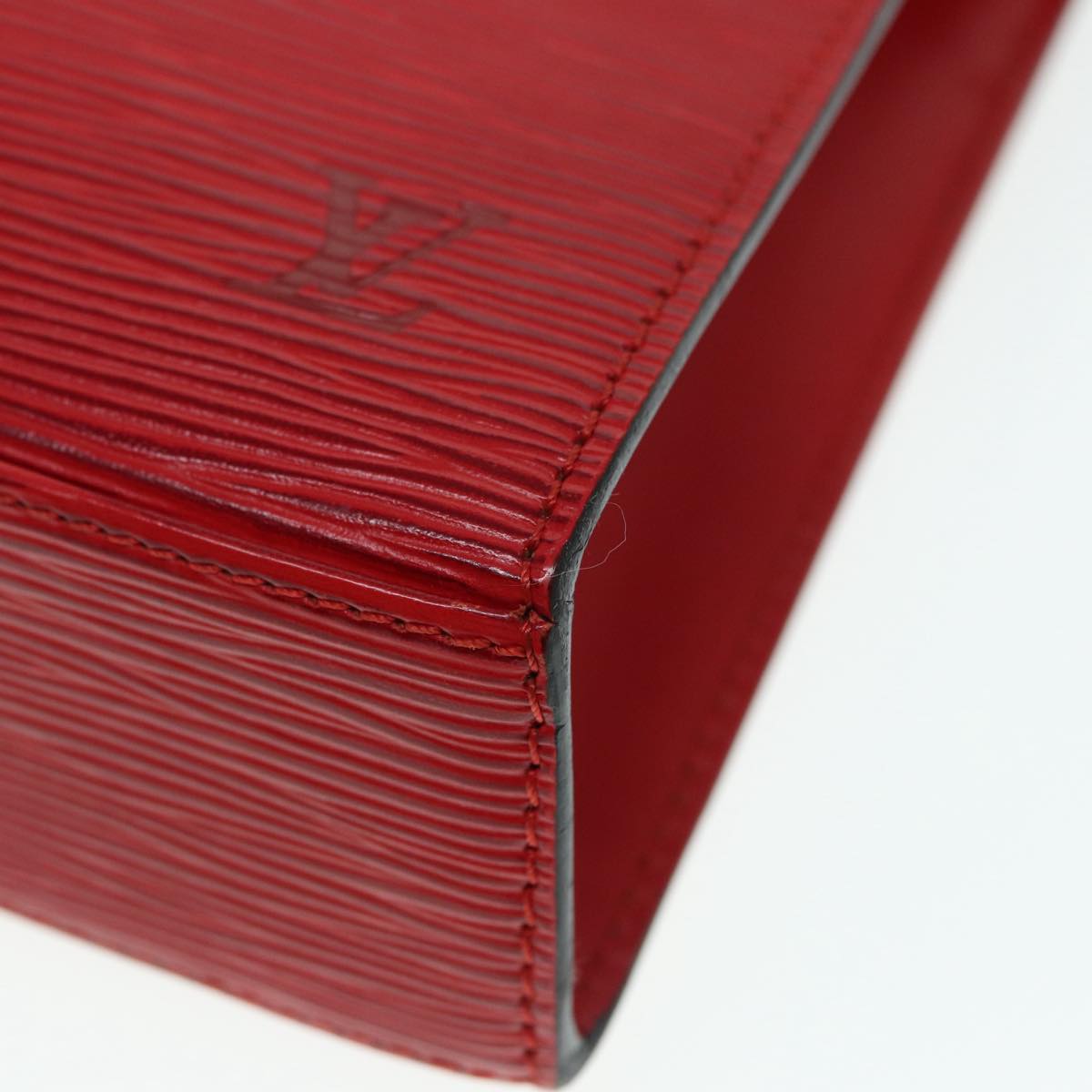 LOUIS VUITTON Epi Malesherbes Hand Bag Red M52377 LV 89112