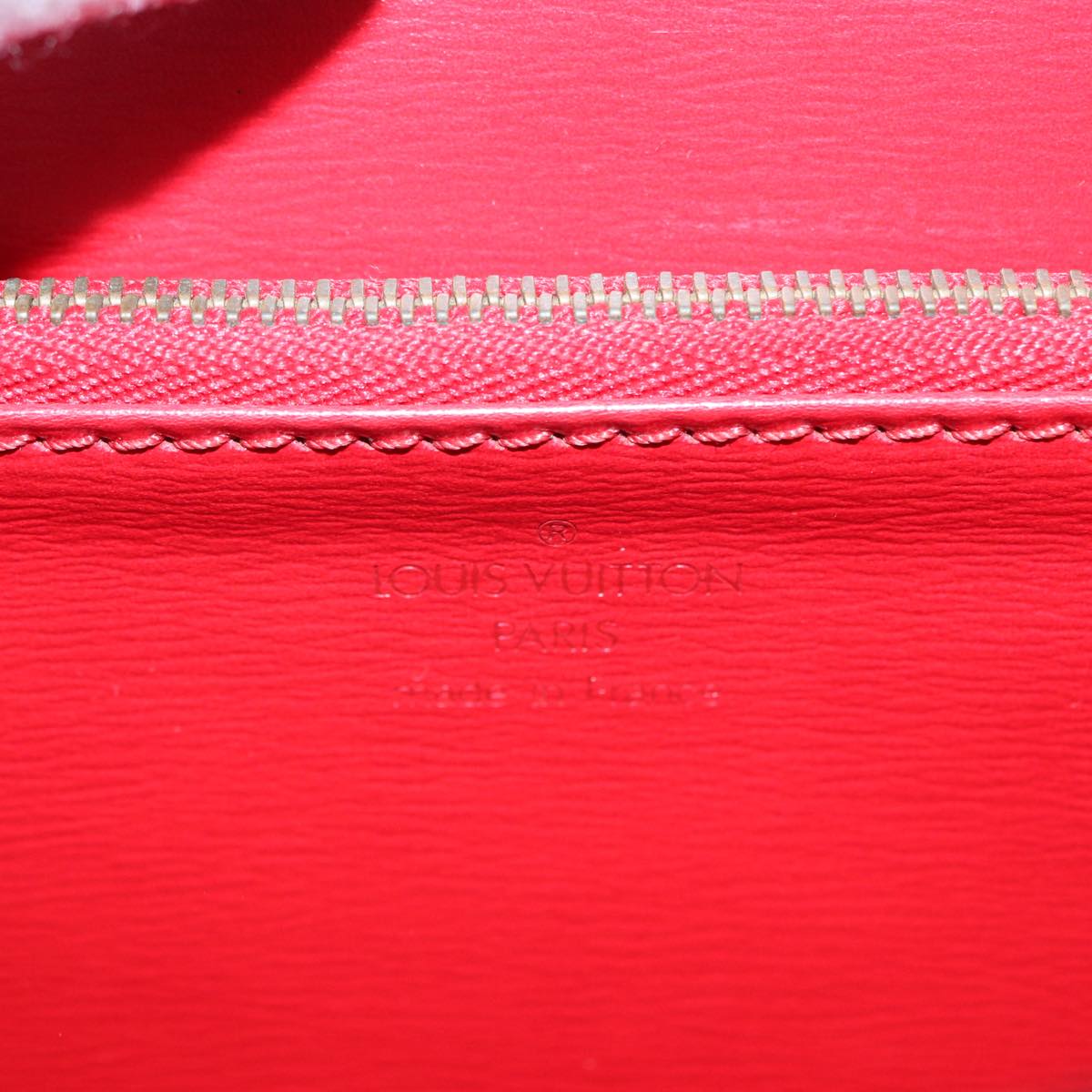 LOUIS VUITTON Epi Malesherbes Hand Bag Red M52377 LV 89112