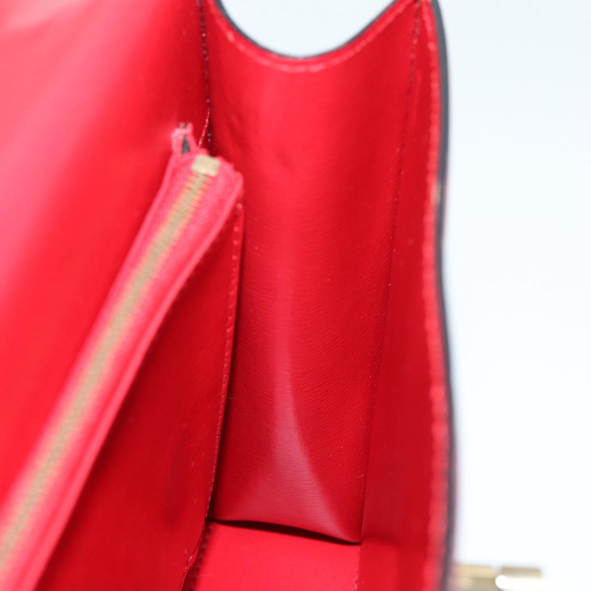 LOUIS VUITTON Epi Malesherbes Hand Bag Red M52377 LV 89112