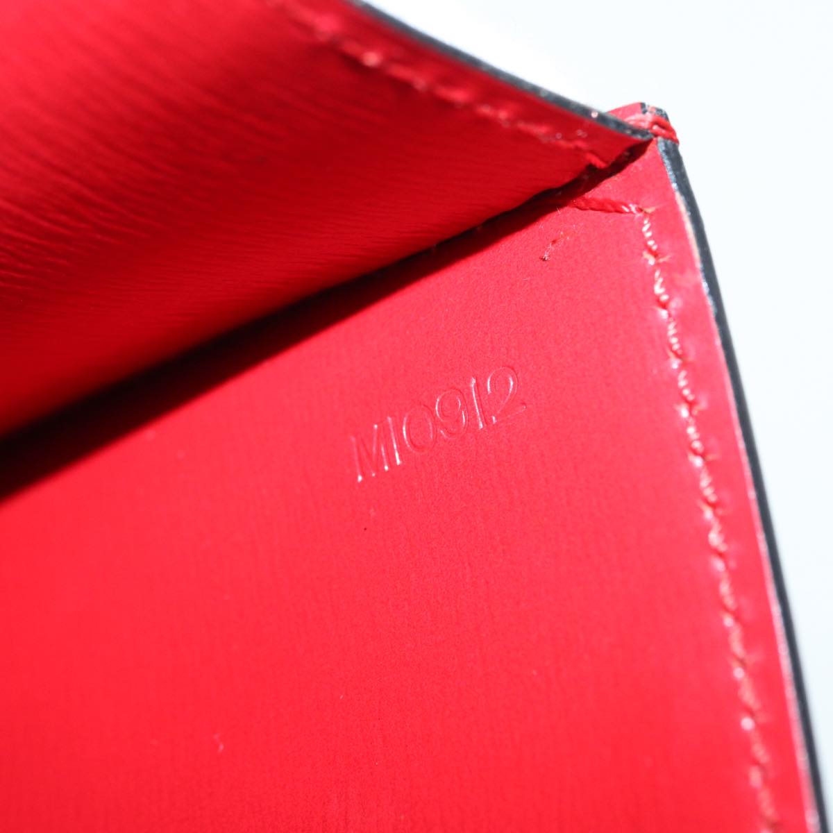 LOUIS VUITTON Epi Malesherbes Hand Bag Red M52377 LV 89112