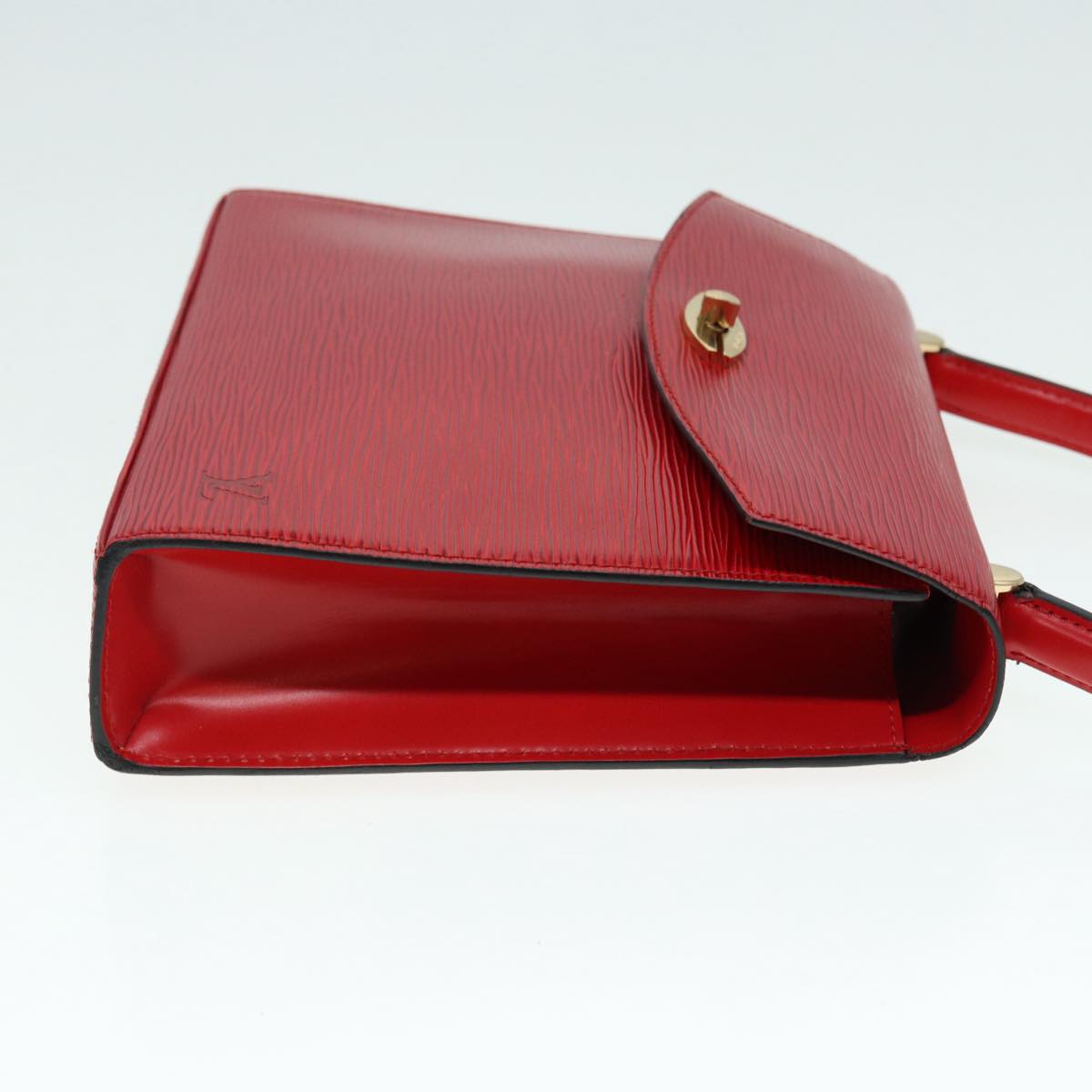 LOUIS VUITTON Epi Malesherbes Hand Bag Red M52377 LV 89112