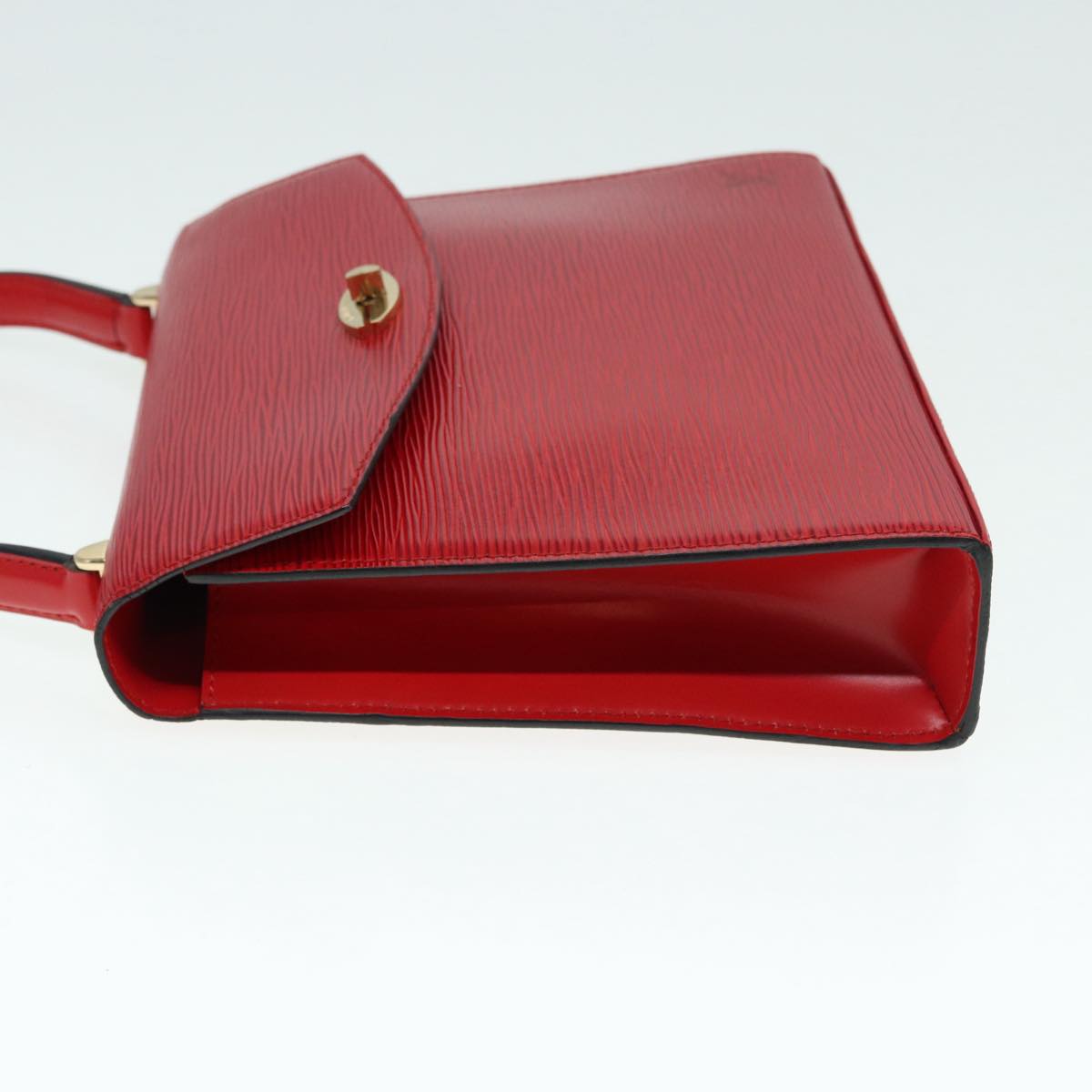 LOUIS VUITTON Epi Malesherbes Hand Bag Red M52377 LV 89112