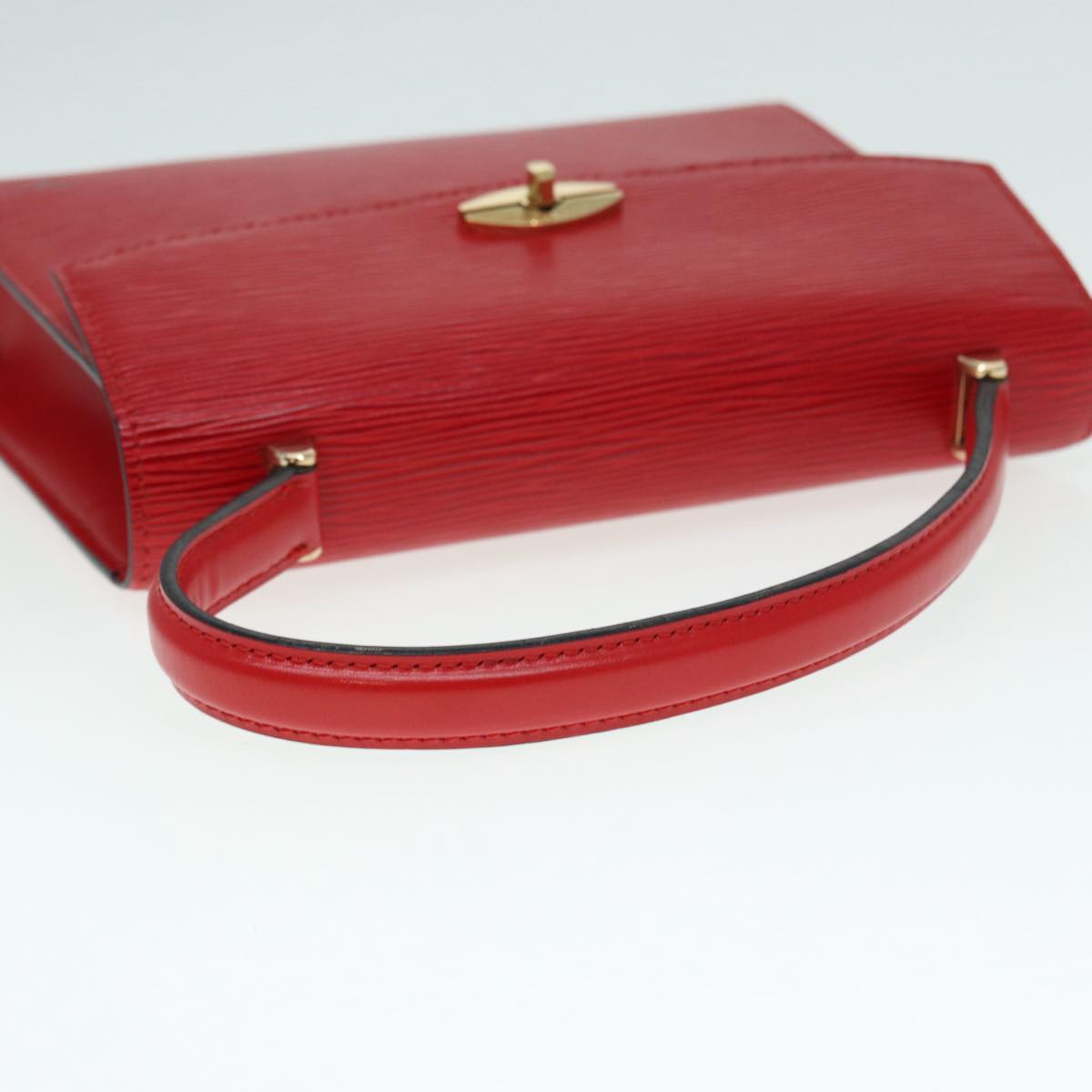 LOUIS VUITTON Epi Malesherbes Hand Bag Red M52377 LV 89112