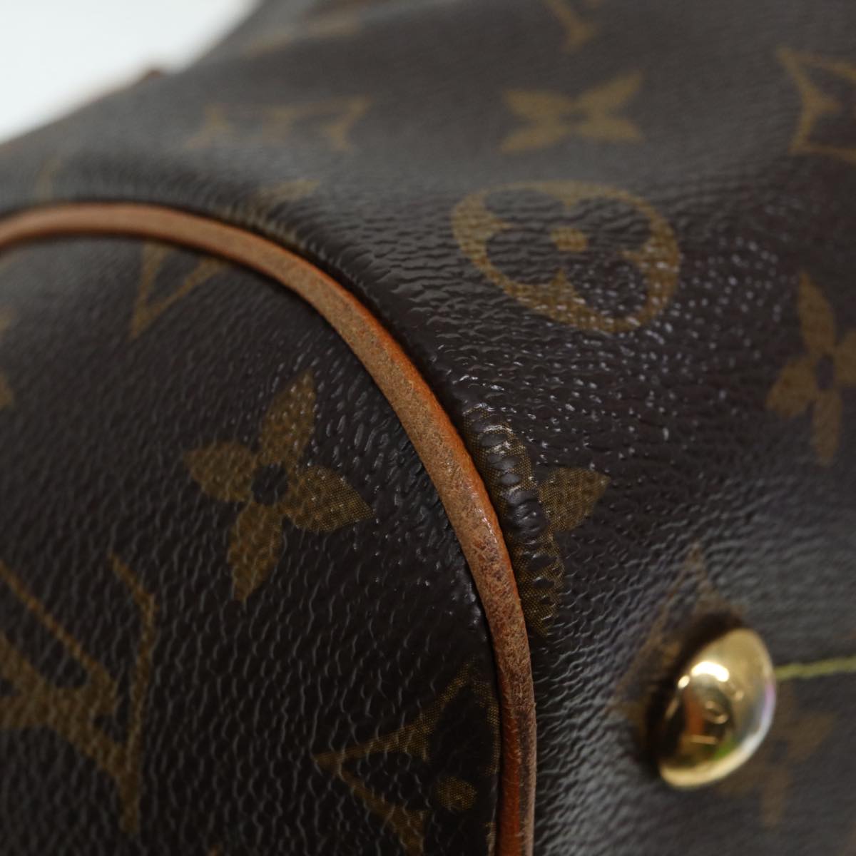 LOUIS VUITTON Monogram Tivori PM Hand Bag M40143 LV 89118