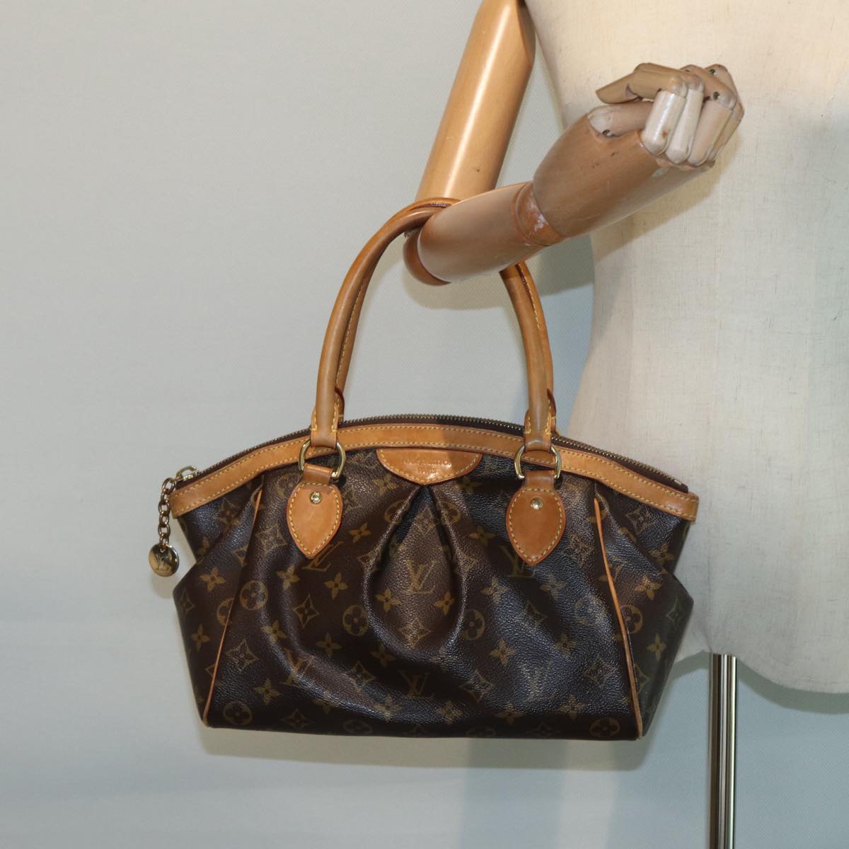 LOUIS VUITTON Monogram Tivori PM Hand Bag M40143 LV 89118