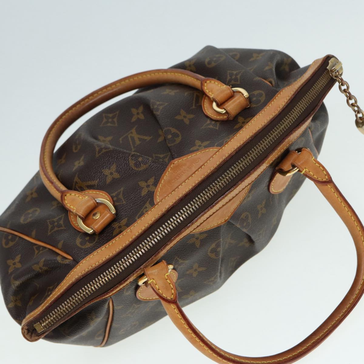 LOUIS VUITTON Monogram Tivori PM Hand Bag M40143 LV 89118