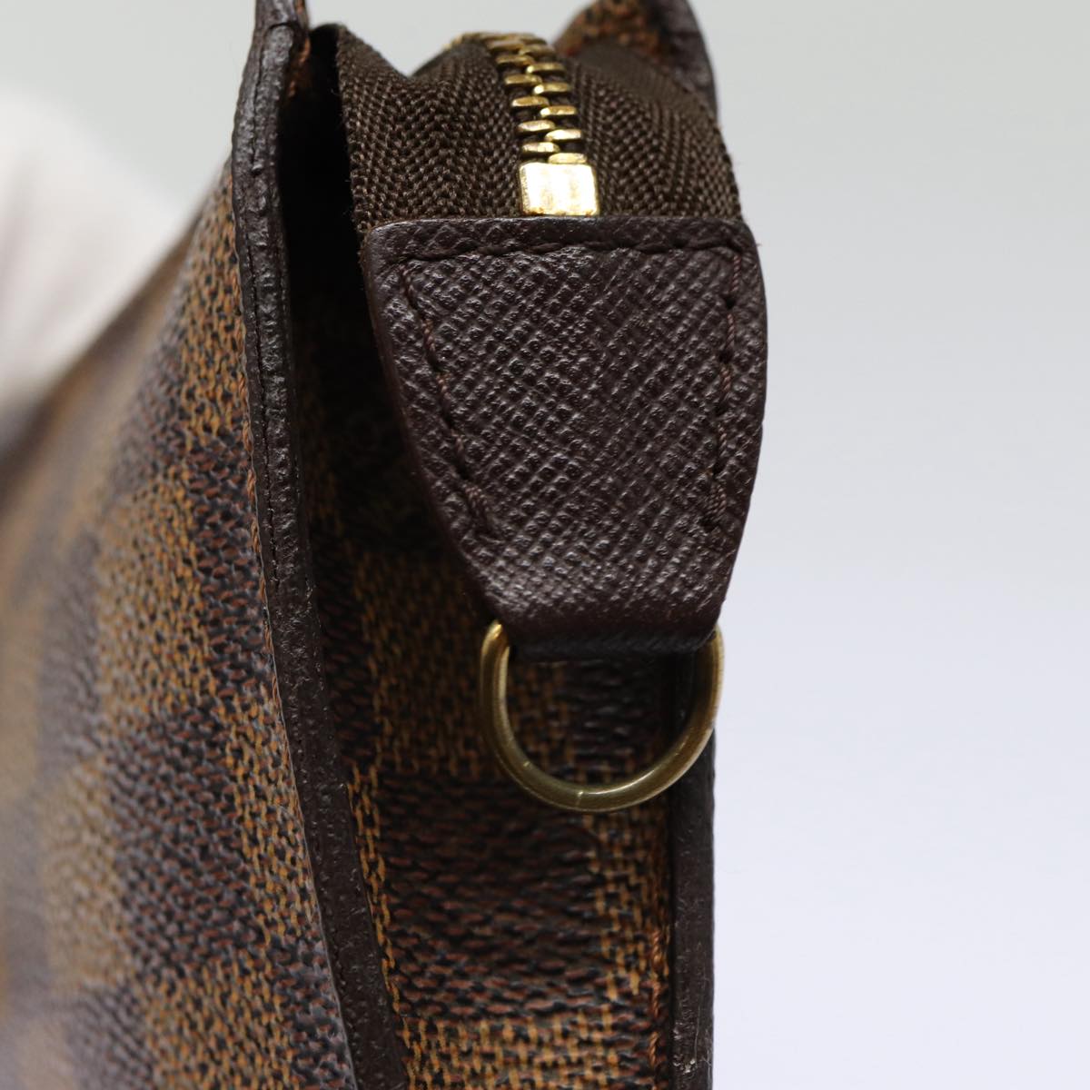 LOUIS VUITTON Damier Ebene Marais Pouch LV 89126