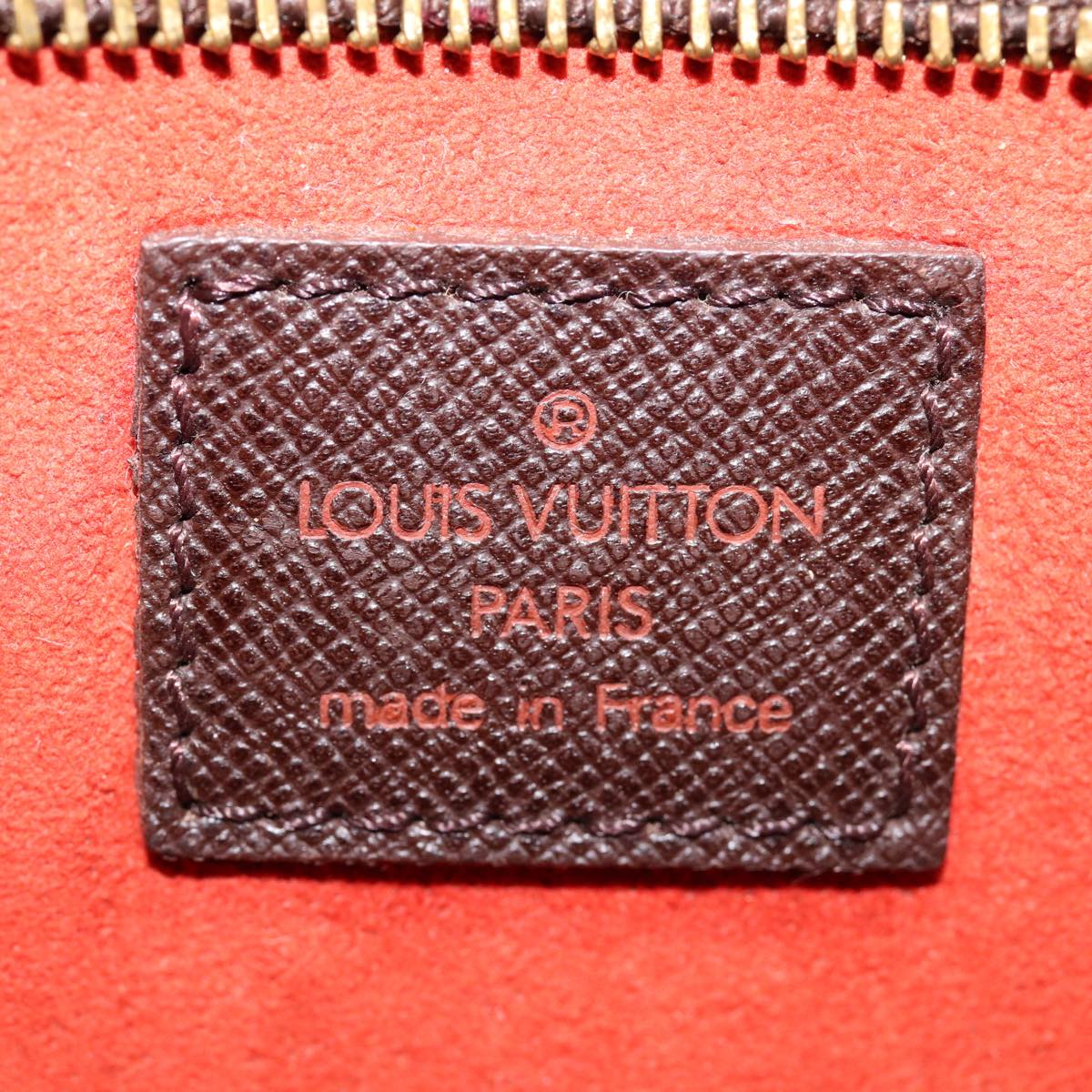 LOUIS VUITTON Damier Ebene Marais Pouch LV 89126