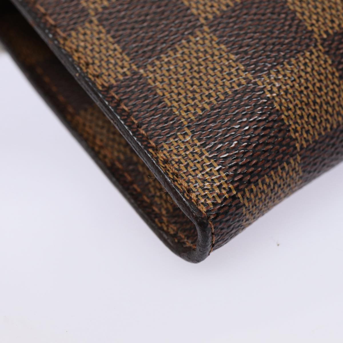 LOUIS VUITTON Damier Ebene Marais Pouch LV 89126