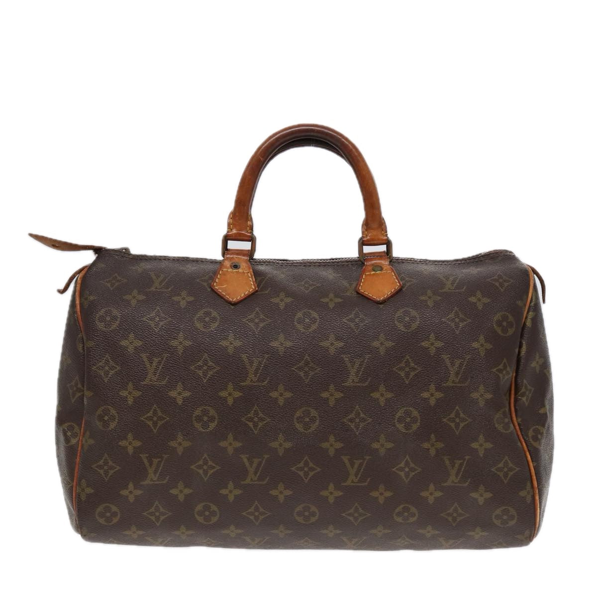 LOUIS VUITTON Monogram Speedy 35 Hand Bag M41524 LV 89127