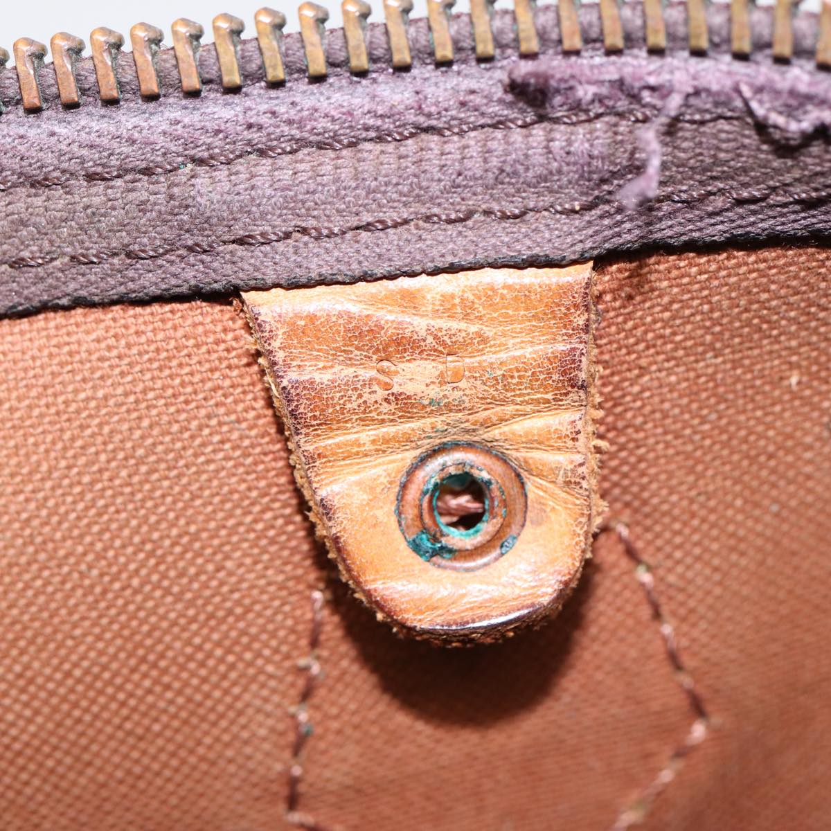 LOUIS VUITTON Monogram Speedy 35 Hand Bag M41524 LV 89127