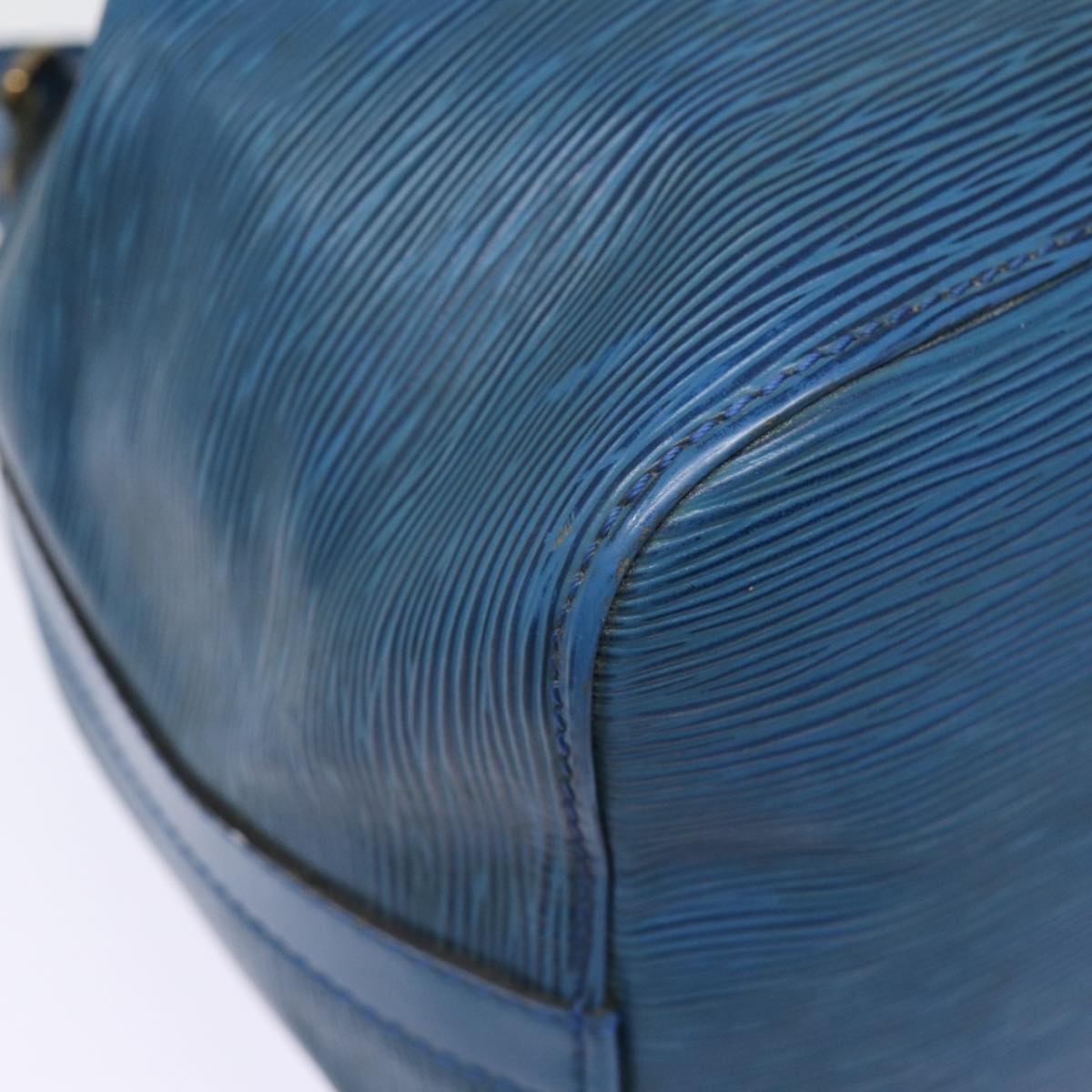 LOUIS VUITTON Epi Petit Noe Shoulder Bag Blue M44105 LV 89128