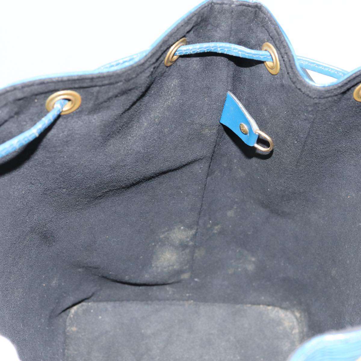 LOUIS VUITTON Epi Petit Noe Shoulder Bag Blue M44105 LV 89128