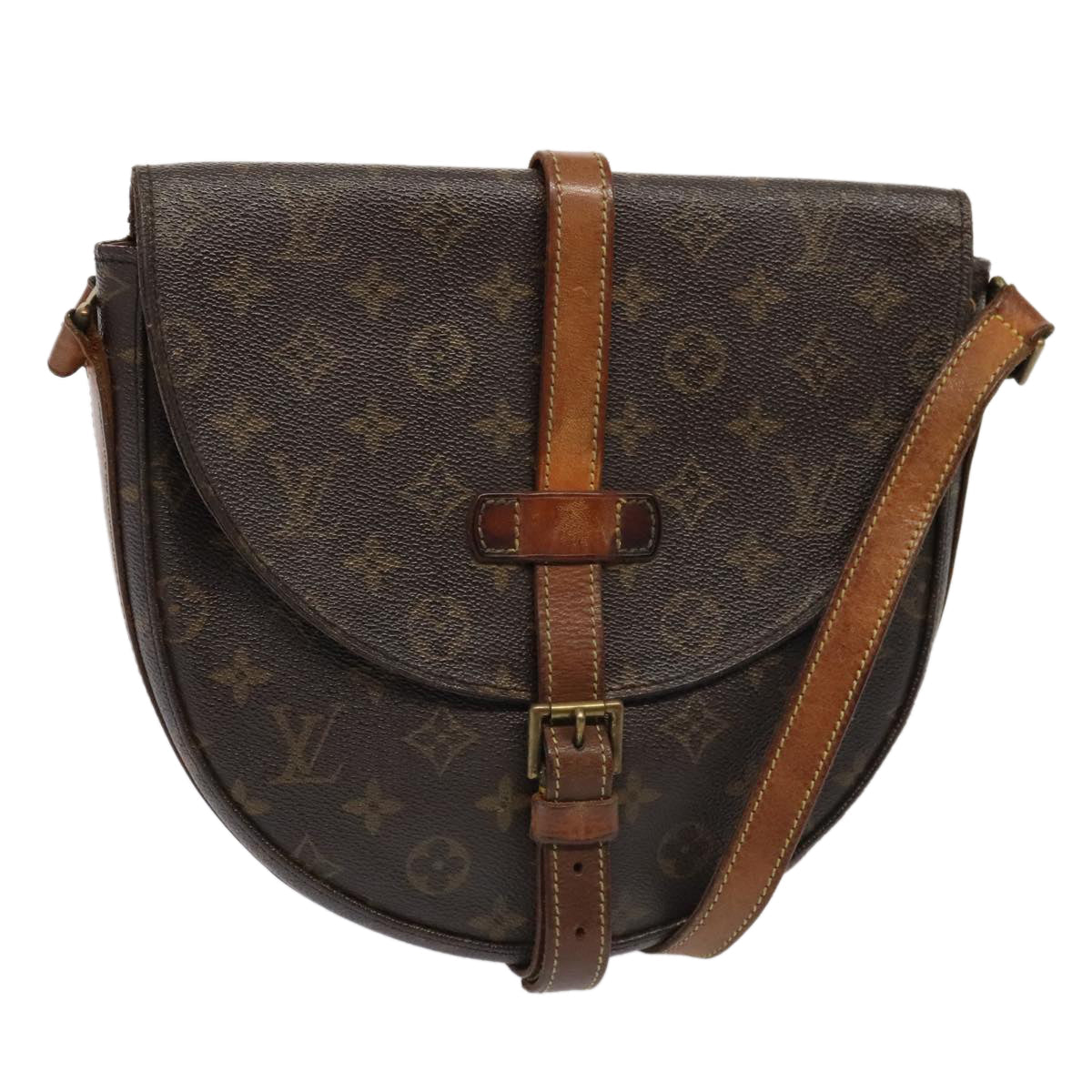 LOUIS VUITTON Monogram Chantilly GM Shoulder Bag M51232 LV 89166