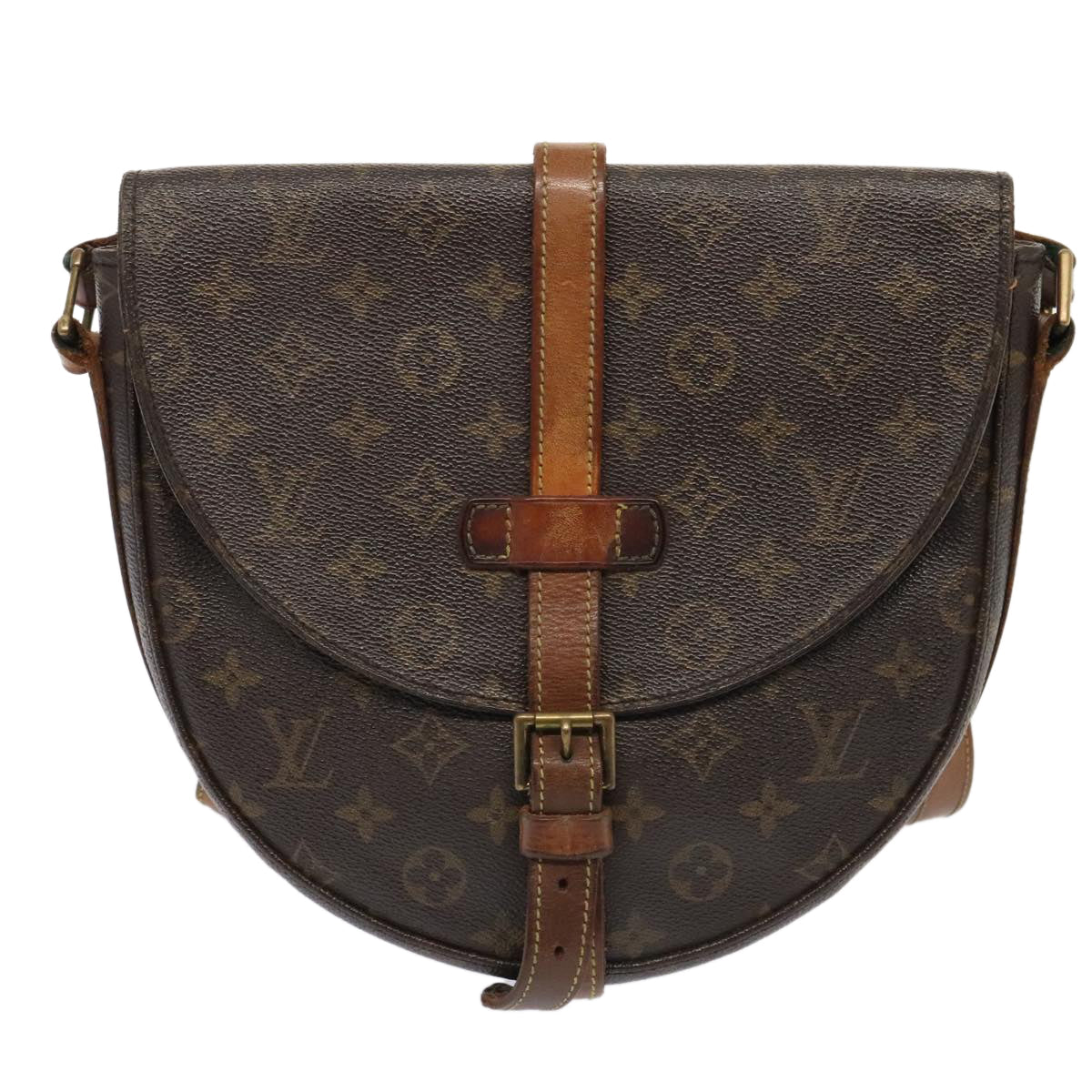 LOUIS VUITTON Monogram Chantilly GM Shoulder Bag M51232 LV 89166