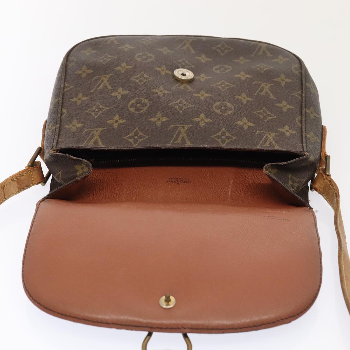 LOUIS VUITTON Monogram Saint Cloud GM Shoulder Bag M51242 LV 89171