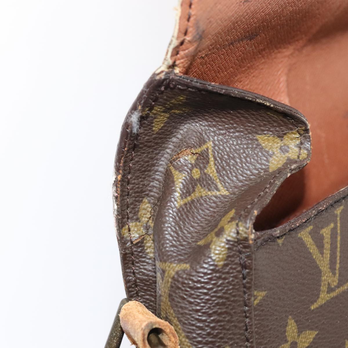 LOUIS VUITTON Monogram Saint Cloud GM Shoulder Bag M51242 LV 89171