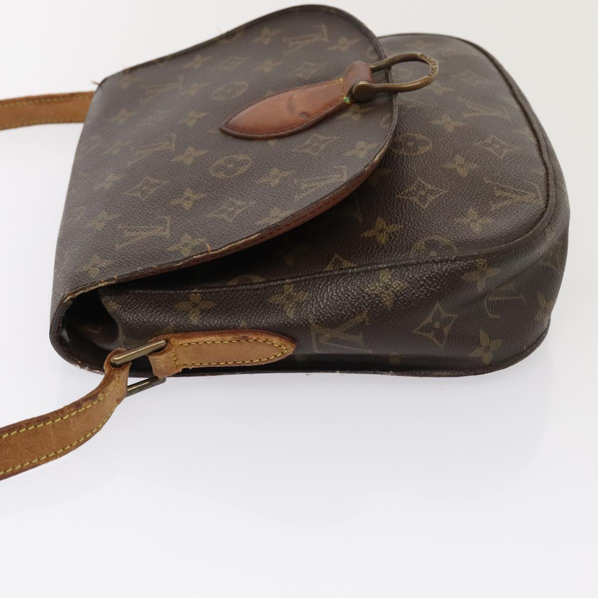 LOUIS VUITTON Monogram Saint Cloud GM Shoulder Bag M51242 LV 89171