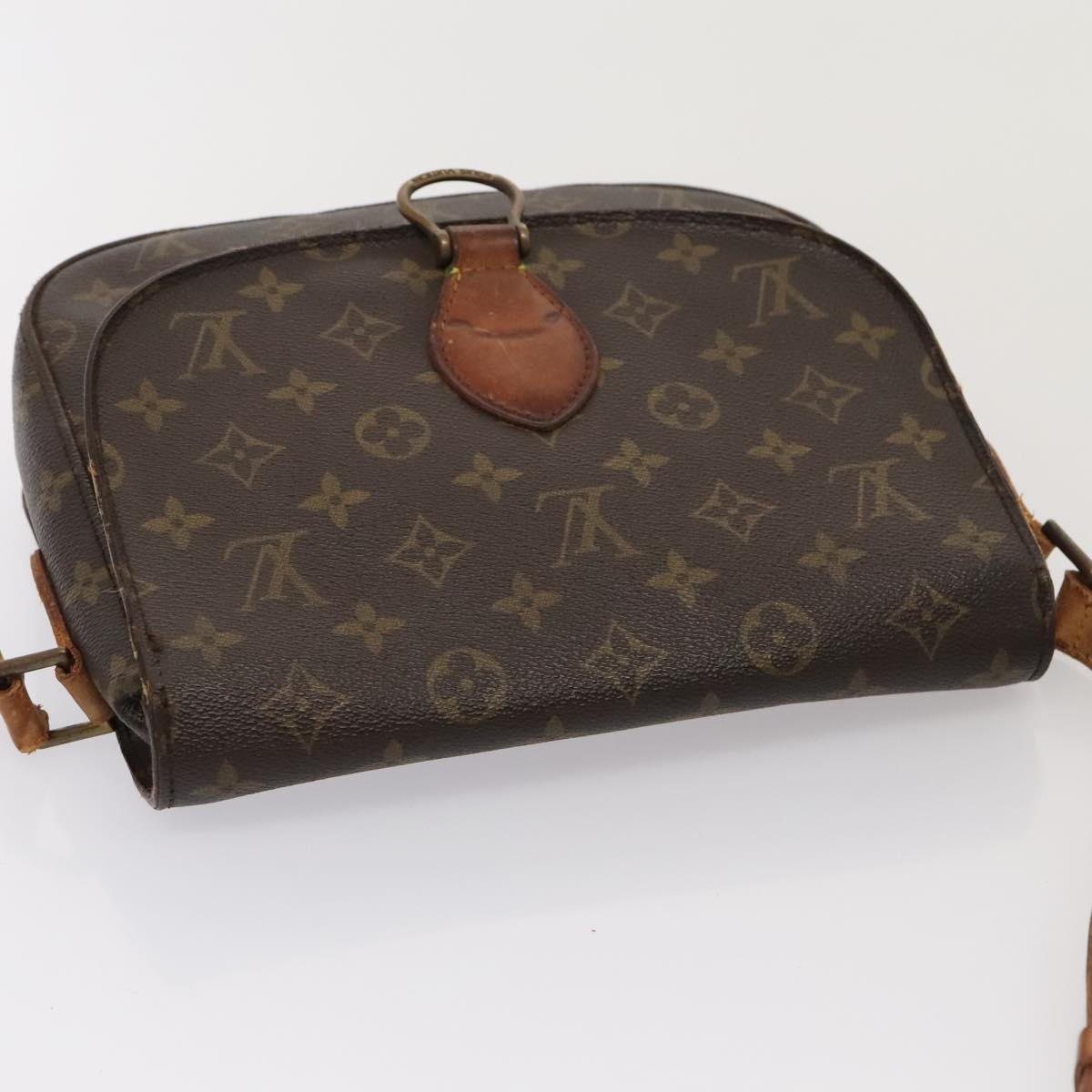 LOUIS VUITTON Monogram Saint Cloud GM Shoulder Bag M51242 LV 89171