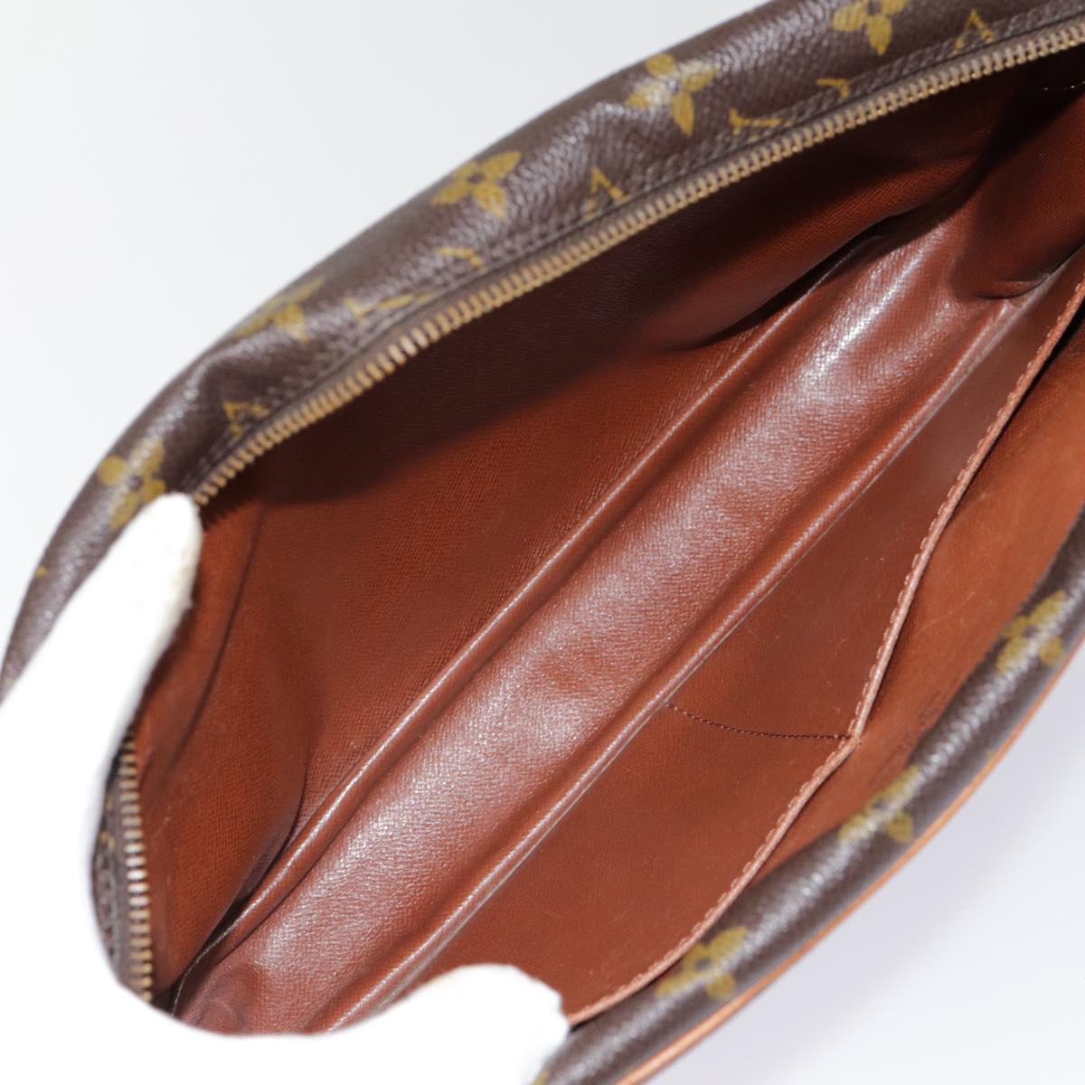 LOUIS VUITTON Monogram Compiegne 28 Clutch Bag M51845 LV 89172