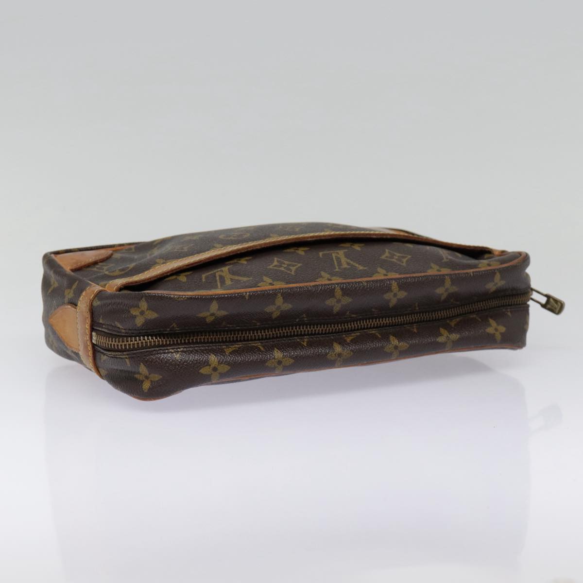 LOUIS VUITTON Monogram Compiegne 28 Clutch Bag M51845 LV 89172