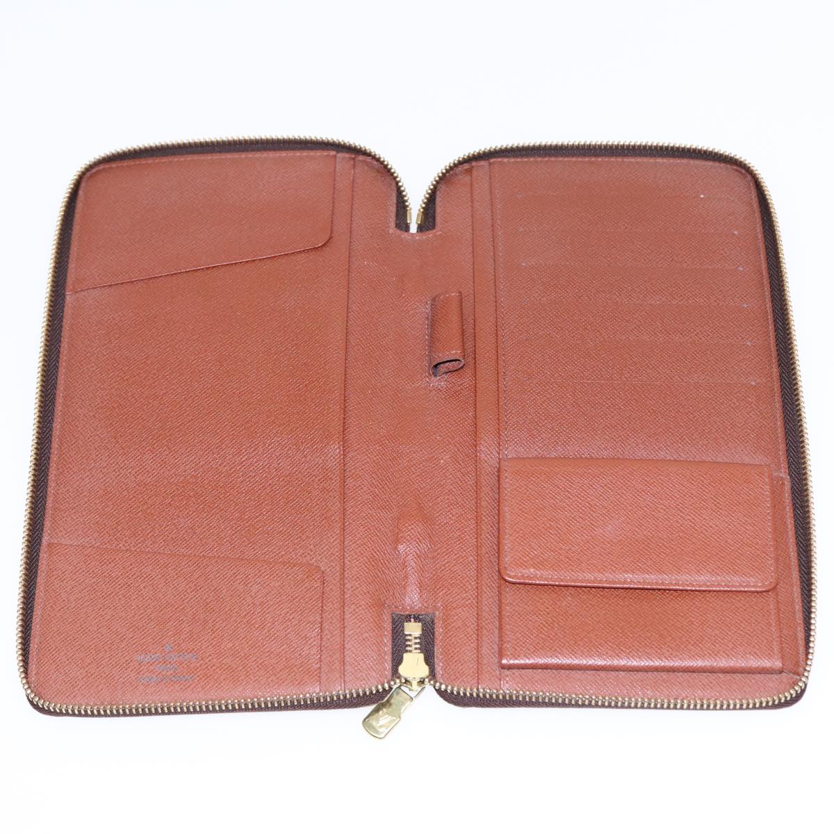 LOUIS VUITTON Monogram Organizer De Voyage Travel Case M60120 LV 89174