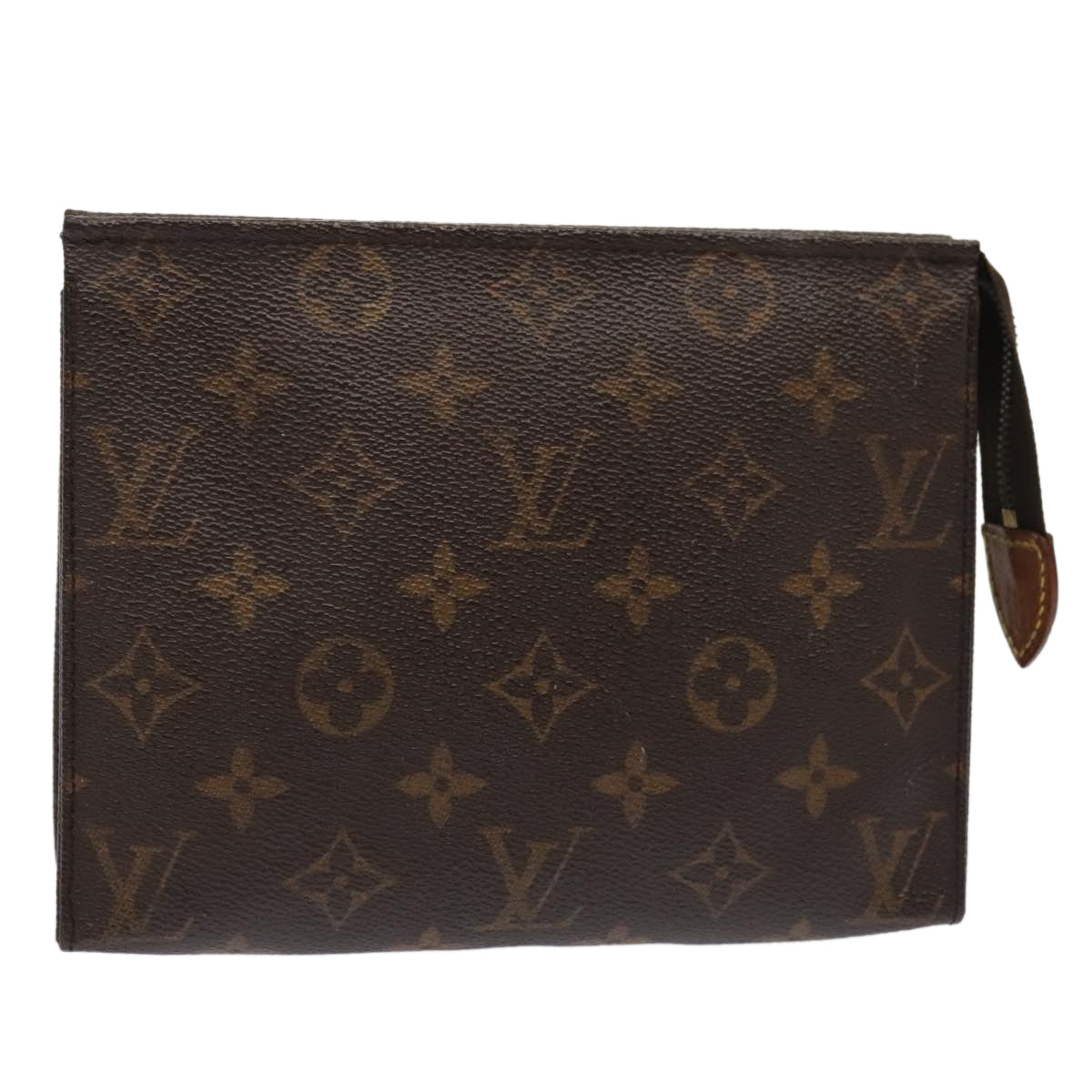 LOUIS VUITTON Monogram Poche Toilette 19 Pouch M47544 LV 89176