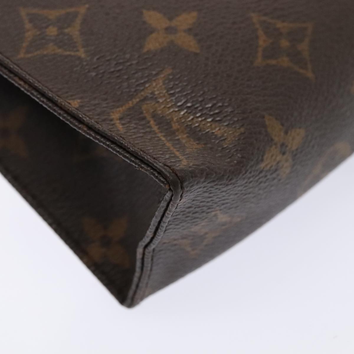 LOUIS VUITTON Monogram Poche Toilette 19 Pouch M47544 LV 89176