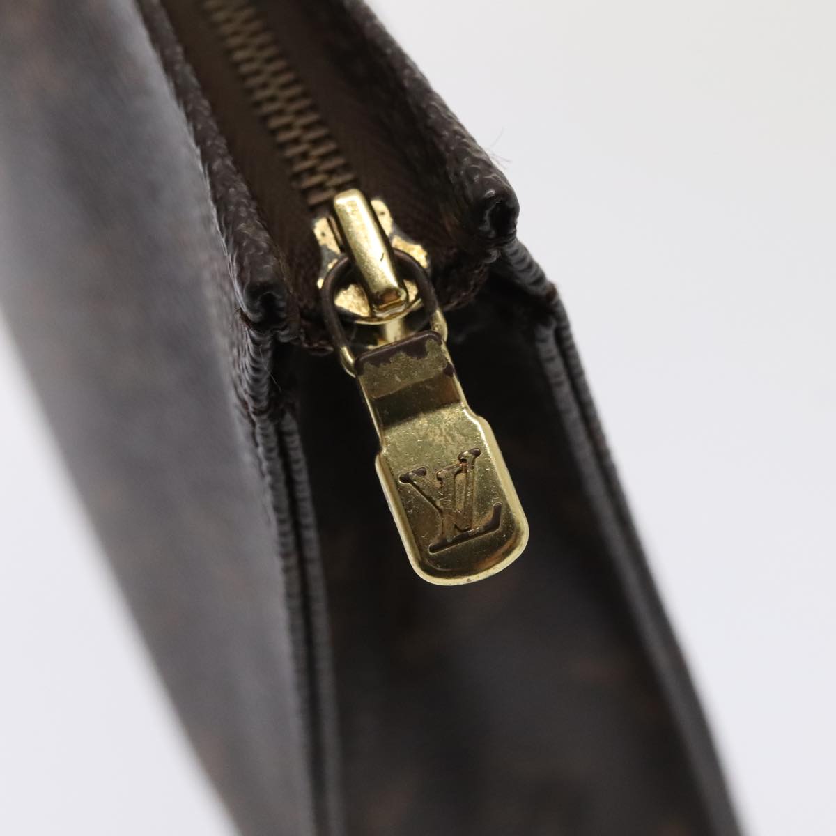 LOUIS VUITTON Monogram Poche Toilette 19 Pouch M47544 LV 89176
