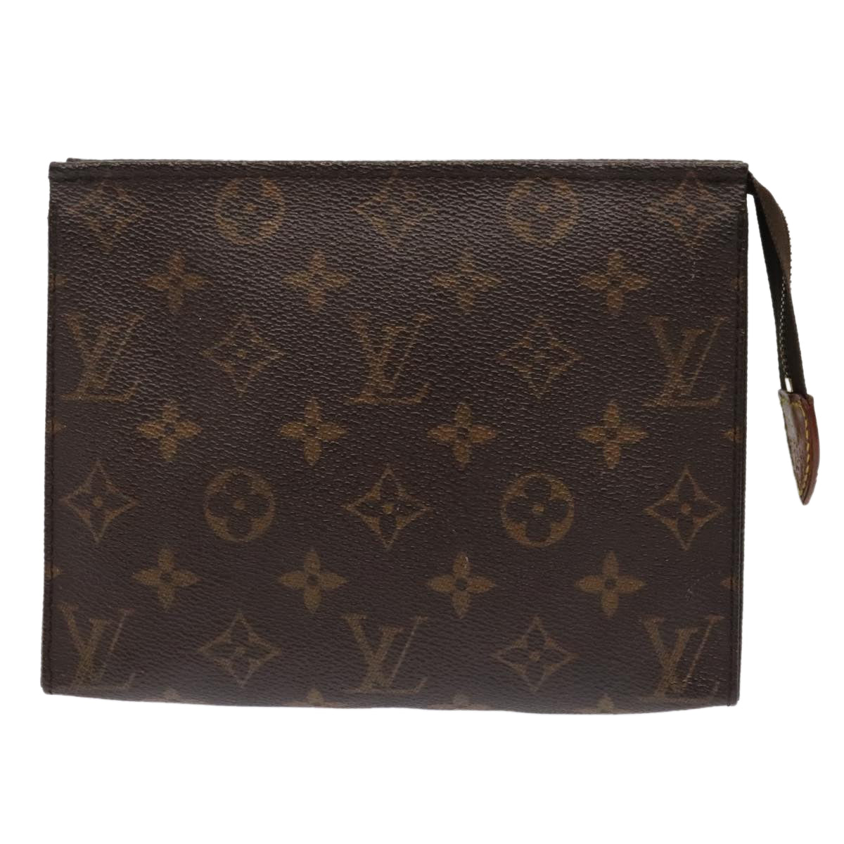 LOUIS VUITTON Monogram Poche Toilette 19 Pouch M47544 LV 89176