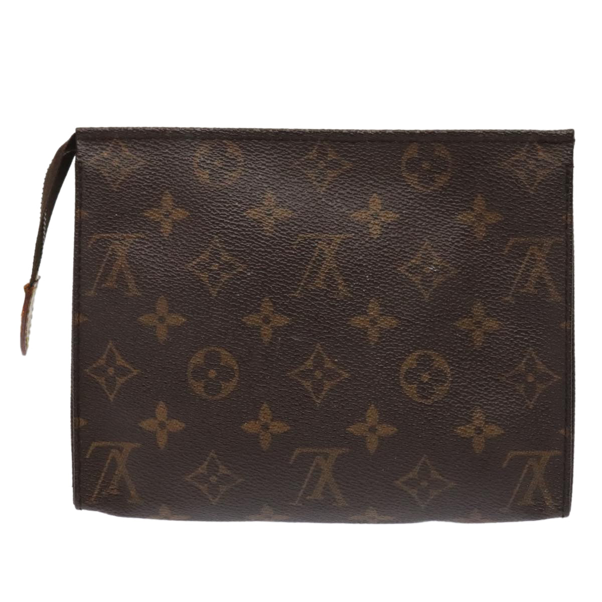 LOUIS VUITTON Monogram Poche Toilette 19 Pouch M47544 LV 89176